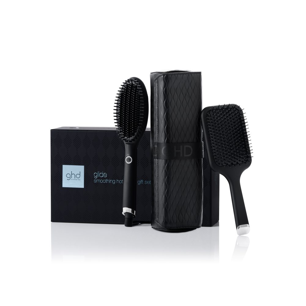 Cepillo eléctrico alisador GHD GLIDE GIFT SET ICED LUXE - Imagen 1